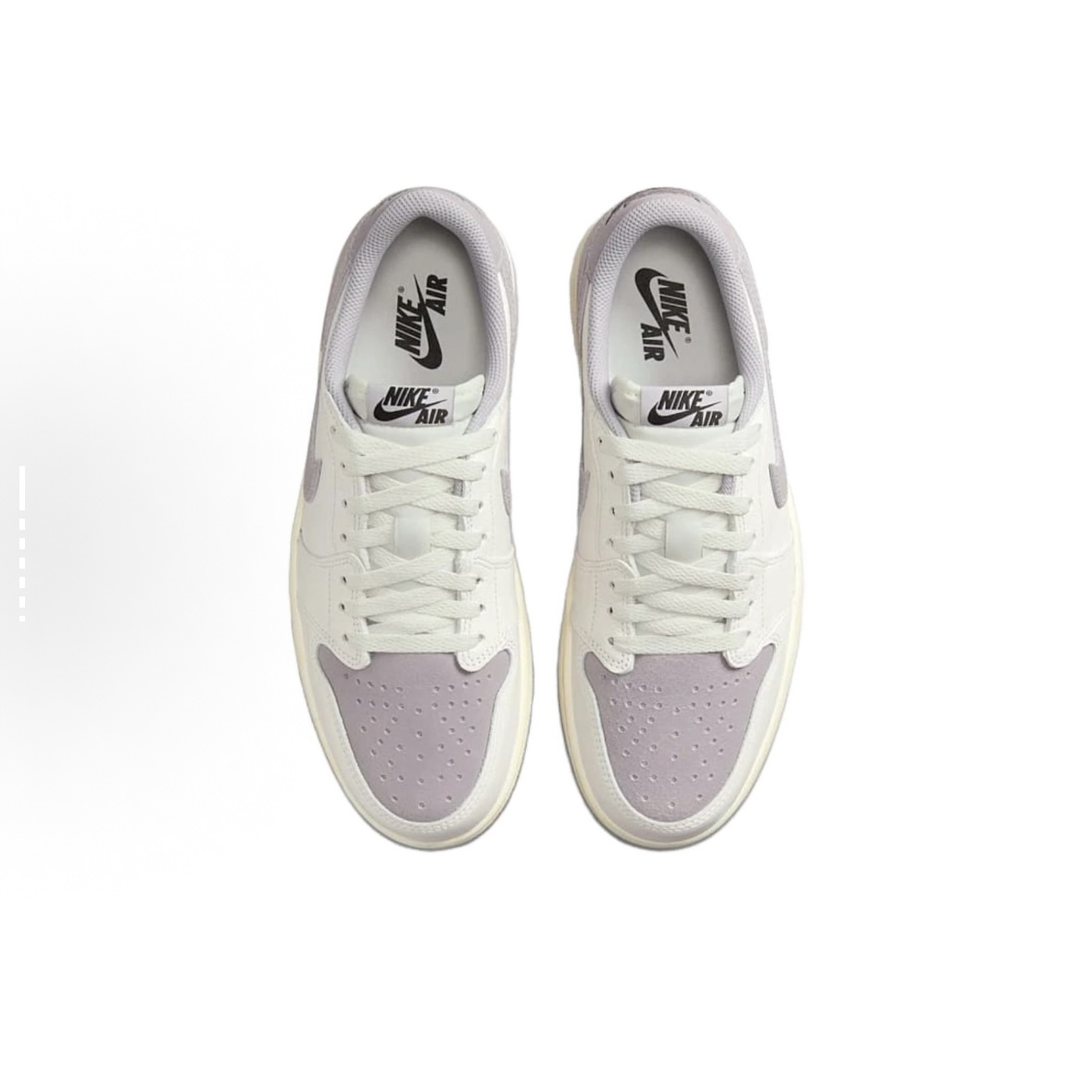 Jordan 1 Low Atmosphere Grey styling guide for jordan 1 atmosphere grey illustration with iconic jordan 1 sneakers