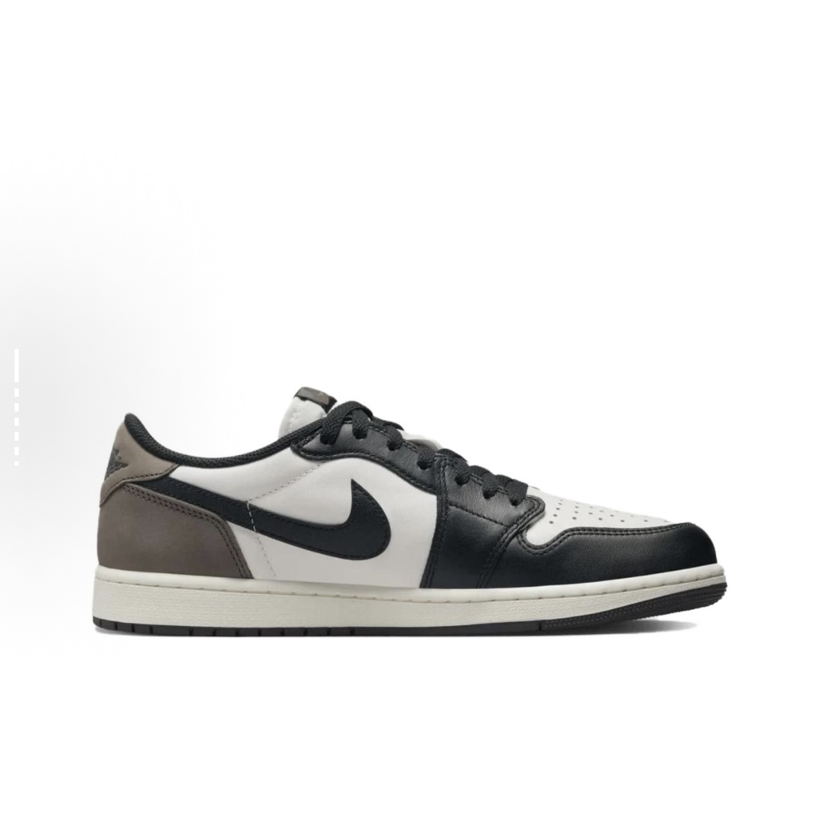 Jordan 1 obsidian authentication - comparing Mocha low OG leather stitching? fake detection flowchart