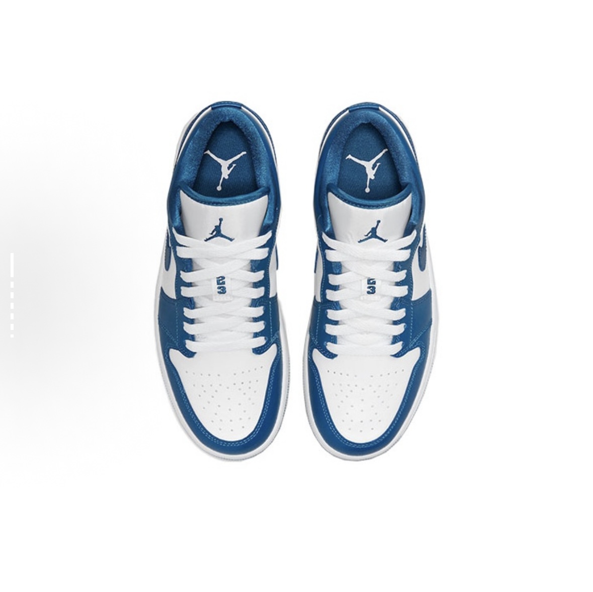Women's Jordan 1 Marina Blue styling guide: How to wear Marina Blue Jordans. Outfit visualizer.